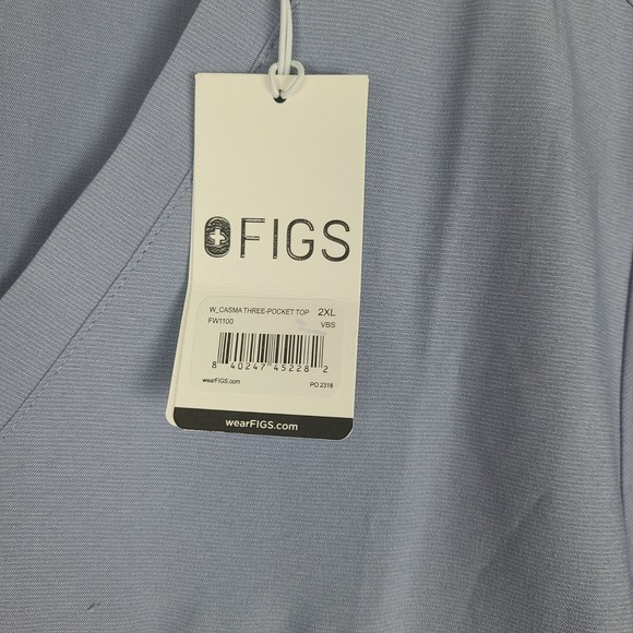 Figs Light Blue Scrub SET XXL - Picture 9 of 14